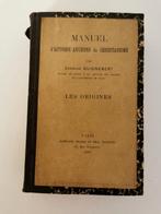 MANUEL  d'HISTOIRE ANCIENNE du CHRISTIANISME  Theologie boek, Boeken, Godsdienst en Theologie, Ophalen of Verzenden