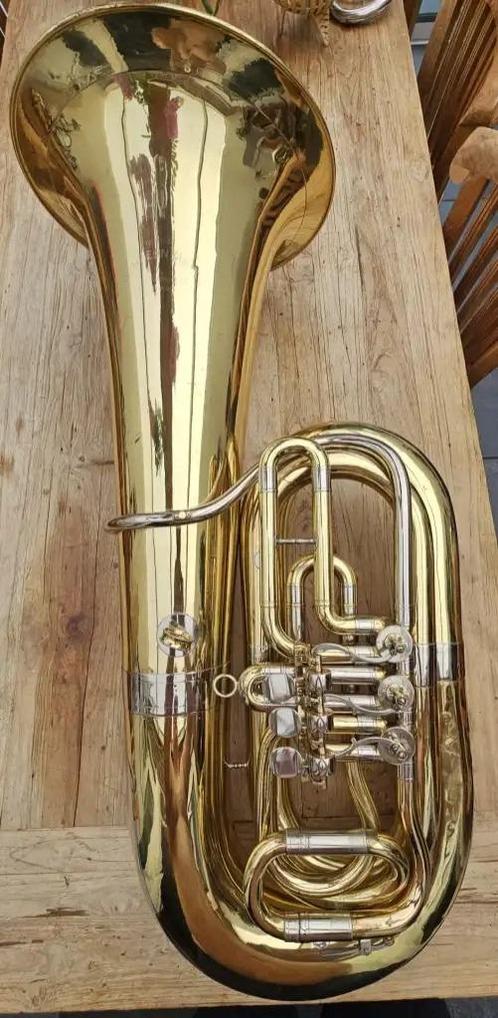 Wendelin Michl 5/4 BBb Tuba, Muziek en Instrumenten, Blaasinstrumenten | Tuba's, Gebruikt, Tuba in si bemol, Ophalen