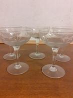 Retro champagneglazen, Antiek en Kunst, Ophalen