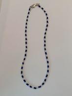 Kralenketting, Handtassen en Accessoires, Kettingen, Ophalen of Verzenden, Nieuw, Blauw, Overige materialen