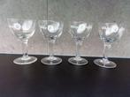 Quatre anciens verres calice ABBAYE DE LEFFE, Comme neuf, Enlèvement ou Envoi, Leffe, Verre ou Verres