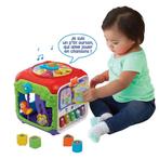 SUPER CUBE DES DÉCOUVERTES-  VTECH, Kinderen en Baby's, Speelgoed | Vtech, Gebruikt, 6 maanden tot 2 jaar, Ophalen