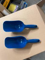 2  nieuwe keuken   blauwe plastic schepjes, Ophalen of Verzenden, Zo goed als nieuw