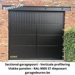 Sectional-poorten nieuw, tweedehands en/of herstellingen, Ophalen, Nieuw, Metaal, Garagedeur