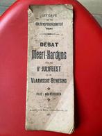 Debat Meert Hardyns Vlaamse Beweging 1910, Ophalen of Verzenden