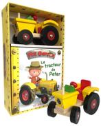Coffret livre et jouet en bois "Le tracteur de Peter", Enfants & Bébés, Comme neuf, Enlèvement ou Envoi