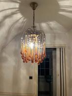 murano traanvormige kroonluchter, Ophalen, Gebruikt, Glas, Mid century
