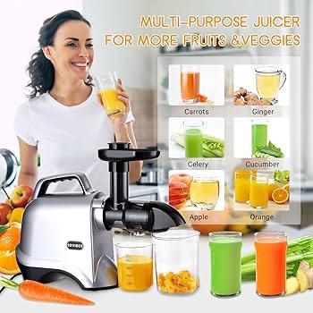 Slow juicer, Electroménager, Extracteurs de jus, Neuf, Presse-agrumes lent, Enlèvement