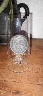 Brasserie bière verre écusson en plomb Diekirch, Enlèvement ou Envoi, Comme neuf, Verre ou Verres, Autres marques