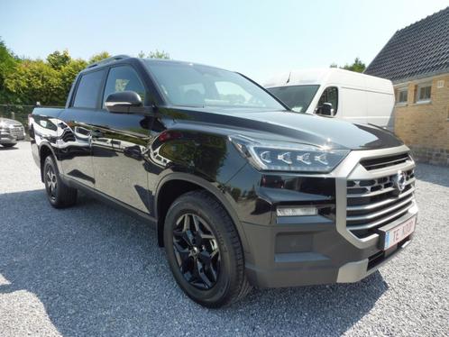 SSangyong KGM New Grand Musso Blackline New 0KM 2025! NP-32%, Auto's, SsangYong, Bedrijf, Te koop, Musso, 4x4, ABS, Achteruitrijcamera