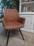 eetkamerstoelen landelijk stoer retro, Huis en Inrichting, Ophalen, Zo goed als nieuw, Bruin