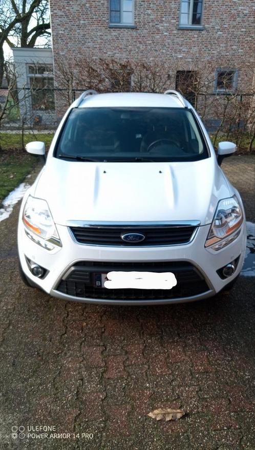 Auto Ford Kuga, Auto's, Ford, Particulier, Kuga, Radio, Trekhaak, Diesel, 5 deurs, Handgeschakeld, Wit, Grijs, Ophalen