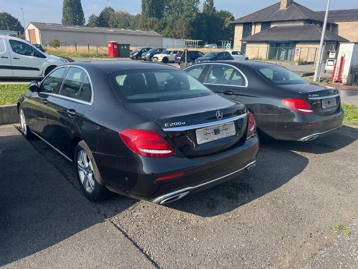 Mercedes E200D, Autos, Mercedes-Benz, Entreprise, Classe E, Diesel, Euro 6, Berline, 5 portes, Automatique, Noir, Noir, Cuir, Propulsion arrière