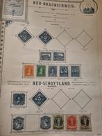 Oude zegels op oud blad, Postzegels en Munten, Postzegels | Volle albums en Verzamelingen, Ophalen of Verzenden