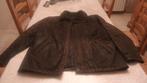 Lederen jas leder donkerbruin maat 56 nieuwstaat, Ophalen of Verzenden, Maat 56/58 (XL), Bruin