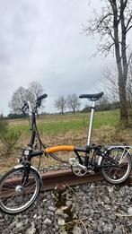 Brompton M6R Zwart 6-versnellings naafdynamo factuur 2021, Fietsen en Brommers, Ophalen, Brompton, 14 tot 16 inch, Versnellingen