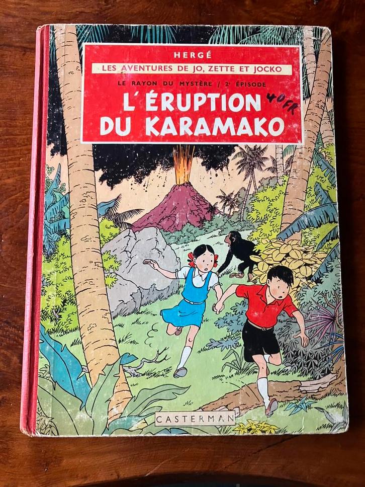 L’éruption du Karamako, Boeken, Stripverhalen, Gelezen, Eén stripboek, Ophalen of Verzenden