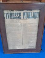 Beteugeling Dronkenschap 1887 Leopold II, Verzamelen, Ophalen