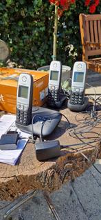 Siemens Gigaset A415A Trio draadloze telefoon, Ophalen, Gebruikt, 3 handsets, Stralingsarm