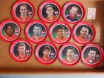rode duivel 1997 Luc Nilis Coca-Cola onderzetter Ø105, Verzamelen, Ophalen of Verzenden, Zo goed als nieuw, Overige typen