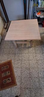 vierkant eiken salontafel 80x80 cm, Maison & Meubles, Tables | Tables de salon, Moins de 50 cm, 50 à 100 cm, Carré, Enlèvement