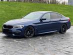 Bmw g30 530e Plug-In Hybride/M-Pakket/2019/Garantie, Auto's, Automaat, Achterwielaandrijving, 4 cilinders, Blauw