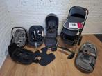 ENSEMBLE MAXI COSI 
+ POUSSETTE DOUBLE + SIEGE AUTO + BASE, Kinderen en Baby's, Ophalen