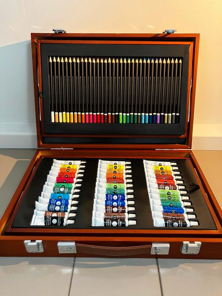 Professionele tekenkist, Hobby en Vrije tijd, Tekenen, Nieuw, Potlood of Stift, Ophalen