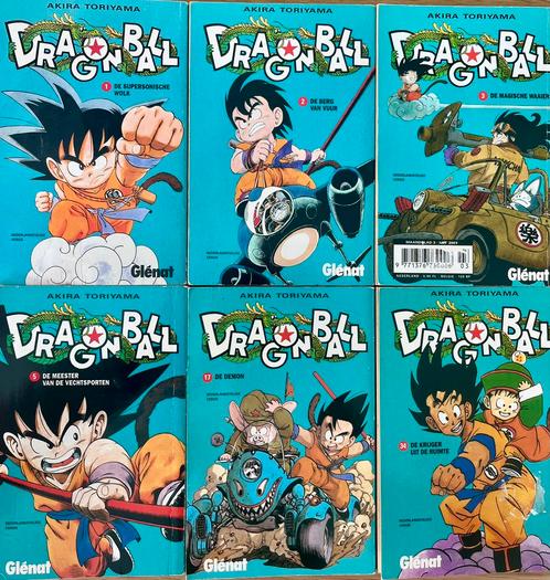 Dragon Ball maandbladen 17 en 34 (rest is verkocht), Boeken, Strips | Comics, Gelezen, Meerdere comics, Japan (Manga), Ophalen of Verzenden