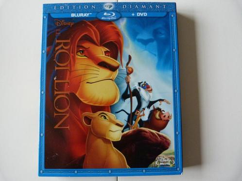 Le Roi Lion (The Lion King) [Blu-Ray + DVD], CD & DVD, Blu-ray, Comme neuf, Dessins animés et Film d'animation, Coffret, Enlèvement ou Envoi