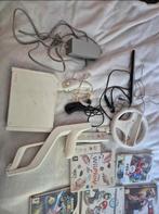 Nintendo Wii met spelletjes en accessoires, Games en Spelcomputers, Ophalen, Gebruikt, Met 2 controllers, Met games