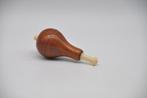 Vintage schakelaar - hout - peer, Ophalen of Verzenden