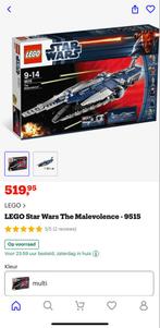 Lego star wars The Malevolence 9515, Ophalen, Nieuw, Complete set, Lego