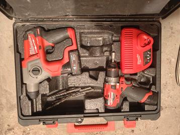 Kit Milwaukee perceuse visseuse, Enlèvement ou Envoi, Comme neuf, Perceuse