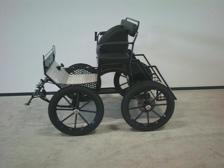 Pony marathonwagen. Zeer nette staat. Wielmaat: 19 inch, Dieren en Toebehoren, Rijtuigen en Koetsen, Gebruikt, Marathonwagen, Pony