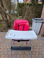 Chaise haute chicco pour enfants. Rose., Gebruikt
