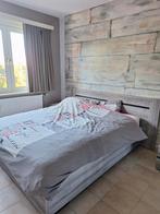 Tweepersoonsbed uit de Greta collectie, Huis en Inrichting, Ophalen, Gebruikt, Grijs, Hout