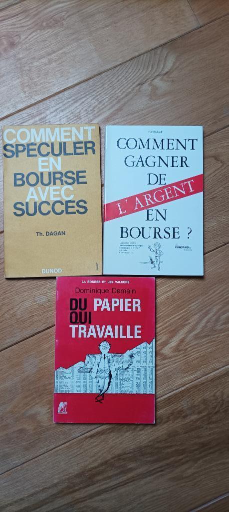 3 livres de conseils pour investir avec succès  en bourse, Livres, Conseil, Aide & Formation, Utilisé, Enlèvement ou Envoi