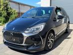 Citroen DS3 1.2 e-THP SportChic 2016 BENZINE 1STE EIGENAAR, Auto's, Voorwielaandrijving, Stof, Euro 6, Zwart