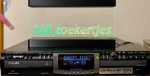Philips CDR779 Compact Disc Recorder, Audio, Tv en Foto, Cd-spelers, Zo goed als nieuw, Philips, Ophalen of Verzenden