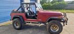 Jeep wrangler oldtimer 4 zitplaatsen, 2500 cc, 4 zetels, Zwart, 4 cilinders