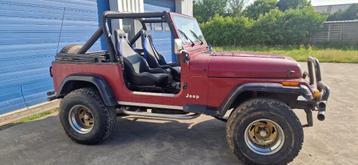 Jeep wrangler oldtimer 4 zitplaatsen  beschikbaar voor biedingen