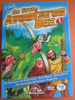 De Grote Avonturen Box 1 (5 films op 5 disc), Cd's en Dvd's, Tekenfilm, Boxset, Ophalen of Verzenden, Zo goed als nieuw