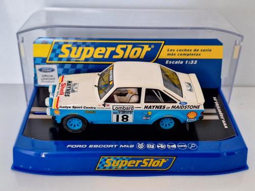 Scalextrics Classic Ford Escort MK2 1979 Thropy Haynes, Kinderen en Baby's, Speelgoed | Racebanen, Nieuw, Racebaan, Elektrisch