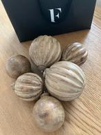 6 houten ballen merk Flamant nieuw, Ophalen, Nieuw
