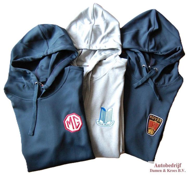 Active Hoodie MG - Triumph - Rover in kleuren grijs of blauw, Kleding | Heren, Truien en Vesten, Nieuw, Ophalen of Verzenden