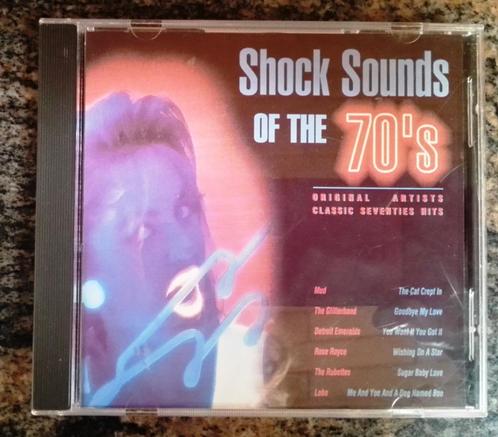 CD - Shock Sounds of the 70's - Pop - Cd uitstekende staat, CD & DVD, CD | Pop, Comme neuf, 1960 à 1980, Enlèvement ou Envoi