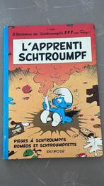BD L’apprenti schtroumpf' Eerste druk 1971, Gelezen, Peyo, Eén stripboek, Ophalen of Verzenden