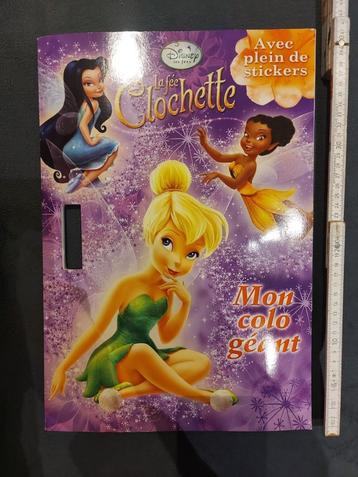Gigantisch kleurboek en Disney Tinker Bell-sticker beschikbaar voor biedingen