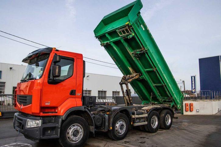 Renault LANDER-KERAX 430 DXI+BIBENNE, Autos, Camions, Entreprise, Achat, Air conditionné, Vitres électriques, Renault, Autres carburants